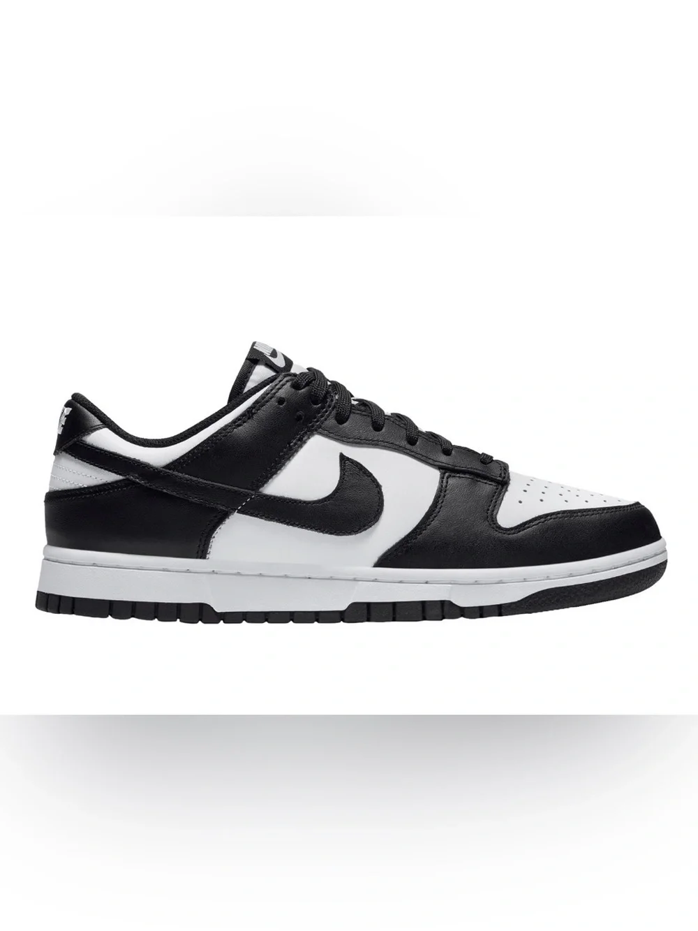 Nike Low-Top Swoosh Sneaker — Black & White Panda Dunk Women’s 9